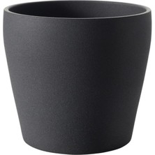 Mapa Saksı Koyu Gri, 10X11 cm