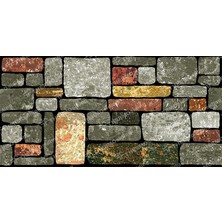 Darkss Eps Strafor Iç Cephe Duvar Kaplama Paneli, Parke Taş, PT010, 100X50X2 cm (1ADET=0.5 M2)