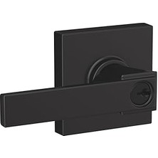 SHC4200 F51A Nbk 622 Col Northbrook Kol Collins Trim Anahtarlı Giriş Kilidi, Mat Siyah