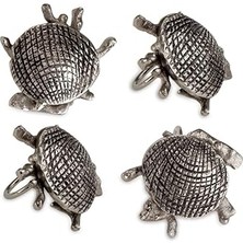 SHC4200 Deep Sea Mercan 4'lü Peçete Halkası