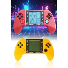 Flamex Taşınabilir Tetris Oyun Konsolu Renkli Retro Oyun Aleti Çocuklar Için Eğlenceli Mini Konsol