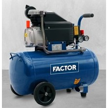 Factor Kompresör, 2.5 Hp, 1.8 Kw, 50 L, FACZB2550