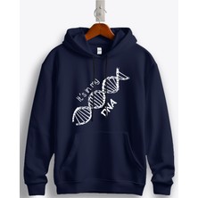 MGAX It's In My Dna Zincir Baskılı Regular Kapşonlu Sweatshirt