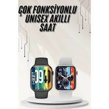 Plastik Kordonlu Kalp Atışı Uyku Takibi ve Çağrı Cevaplayabilen Akıllı Saat