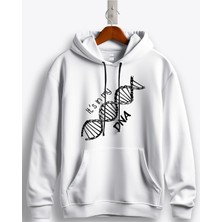 MGAX It's In My Dna Zincir Baskılı Regular Kapşonlu Sweatshirt
