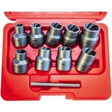 Yama YAHBLS1209 9 Parça 1/2’’ Crmo Yıpranmış Cıvata ve Bozuk Somun Sökme Lokma Takımı
