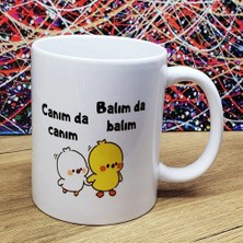 Uslucan Alışveriş Canım Da Canım Balım Da Balım Tasarımlı Kupa Bardak