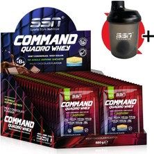 SSN Sports Style Nutrition Ssn Command Quadro Whey Sachets  Çikolata