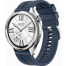 MMP Shop Xiaomi Watch S4 / S3 / S2 / S2 Pro / S1 Active / S1 Uyumlu Tokalı Yumuşak Silikon Akıllı Saat Kordonu