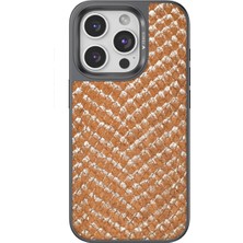 Magicool Venco Iphone 15 Viper Kapak - Kahverengi
