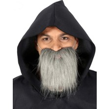 Magicool Kırçıllı Korsan Sakalı Gri Renk Takma Sakal