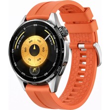 MMP Shop Huawei Watch Gt3 / Gt4 / Gt5 / Gt6 / Gt6 Pro 46MM Uyumlu Tokalı Yumuşak Silikon Akıllı Saat Kordonu