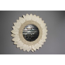 Makrome Duvar Aynası Model 1