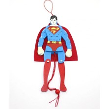 Uslucan Alışveriş Ahşap Sallanan Süperman Figürü