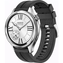 MMP Shop Xiaomi Watch S4 / S3 / S2 / S2 Pro / S1 Active / S1 Uyumlu Tokalı Yumuşak Silikon Akıllı Saat Kordonu