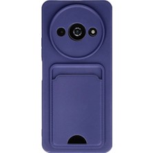 Magicool Redmi A3 4g Kılıf Kelvin Kartvizitli Silikon - Lacivert