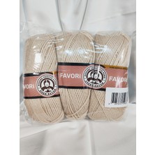 Belirtilmemiş Favori Bej El Örgü Ipi (3 Adet) - Renk: 113