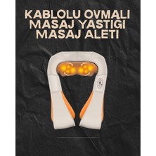 Ovmalı Isıtmalı Elektrikli Masaj Aleti – Boyun, Sırt, Bel, Omuz ve Bacak Için Profesyonel Masaj Alet