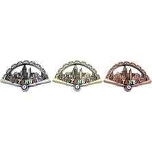 Uslucan Alışveriş Istanbul Temalı Metal Magnet Model 2