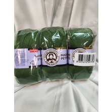 Ören Bayan Madame Petite Antipilling Yosun Yeşili El Örgü Ipi (3 Adet) (Amigurumi Ipi) - Renk: 133