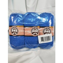 Belirtilmemiş Ören Bayan Favori Saks Mavi El Örgü Ipi (3 Adet) - Renk: 016