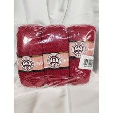 Belirtilmemiş Favori Bordo El Örgü Ipi (3 Adet) - Renk: 034