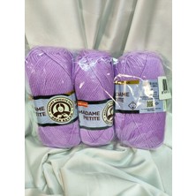Ören Bayan Madame Petite Antipilling Ametist El Örgü Ipi (3 Adet) (Amigurumi Ipi) - Renk: 056