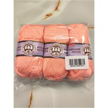 Ören Bayan Madame Petite Antipilling Şeftali El Örgü Ipi (3 Adet) (Amigurumi Ipi) - Renk: 038