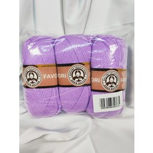 Belirtilmemiş Favori Lila El Örgü Ipi (3 Adet) - Renk: 056