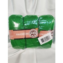 Belirtilmemiş Favori Çimen Yeşili El Örgü Ipi (3 Adet) - Renk: 120