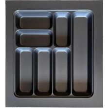 İsmiyle Al Eco Lüx Modül Kaşıklık Antrasit 47X49 cm ROYALEKS-ACERO-20353