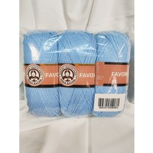 Belirtilmemiş Ören Bayan Favori Mavi El Örgü Ipi (3 Adet) - Renk: 012