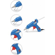 Marsilyan Ev ve El Işi Çalışmaları Için 20W Silikon Tabancası 7.5 mm Uyumlu 5 Adet Hediye Silikon