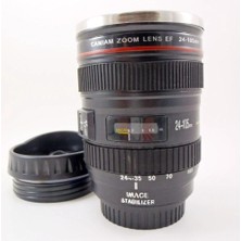 Uslucan Alışveriş Objektif Görünümlü Termos Bardak