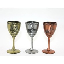 Uslucan Alışveriş Metal Istanbul Yöresel Kadeh Bardak