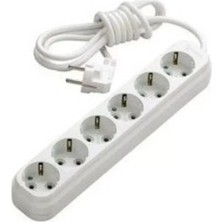 İsmiyle Al 6'lı 2 mt Düz Topraklı Grup Priz ROYALEKS-81835