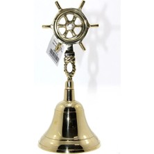 Uslucan Alışveriş Pirinç Dümen Kulplu El Çanı