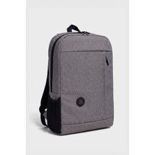 My Polo Premium 15.6" Slim Laptop Sırt Çantası Antrasit, Darbe Emici Eva Korumalı Su Itici Ofis Notebook Çantası