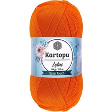 İsmiyle Al 1 Adet Lotus Bikini Büstiyer Bluz Örgü Ipi  K273 Turuncu