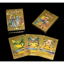 Uslucan Alışveriş Pokemon Oyun Kartı Altın Deste Model 1