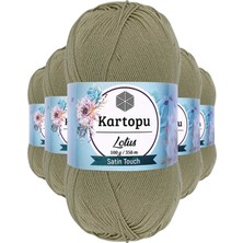 İsmiyle Al 5 Adet Lotus Bikini Büstiyer Bluz Örgü Ipi  K874 Bej