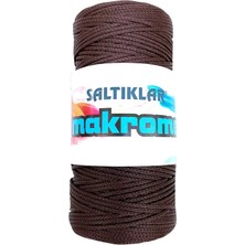 İsmiyle Al 1 Adet Polyester Makrome Ipi 2070 Kahve 100 gr