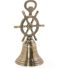 Uslucan Alışveriş Pirinç Dümenli El Çanı