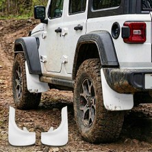 Marsilyan Universal Yumuşak Paçalık Tozluk Çamurluk 2'li Set Beyaz