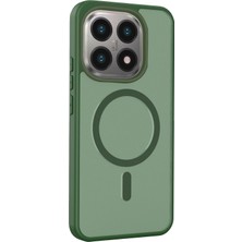 Xiaomi Mi 15T Jota Magsafe Kapak - Koyu Yeşil