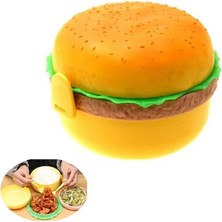 Hamburger Tasarımlı Beslenme Kabı