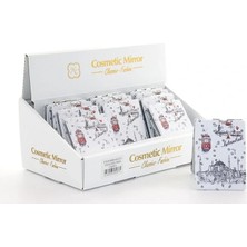 Uslucan Alışveriş Taşlı Istanbul Tasarımı El Aynası Ince Model 26