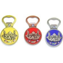 Uslucan Alışveriş Yöresel Ayasofya Magnet ve Açacak Yuvarlak Tasarım