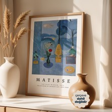 Persona Istanbul Henri Matisse "Mavi Pencere" (The Blue Window) 1913 - Modern Sanat Posteri (Çerçevesiz)