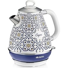 SHC4200 Ariete Capri Elektrikli Su Isıtıcı 1,7 Litre Kettle 2869/0C - Paslanmaz Çelik Gövde, Handmade